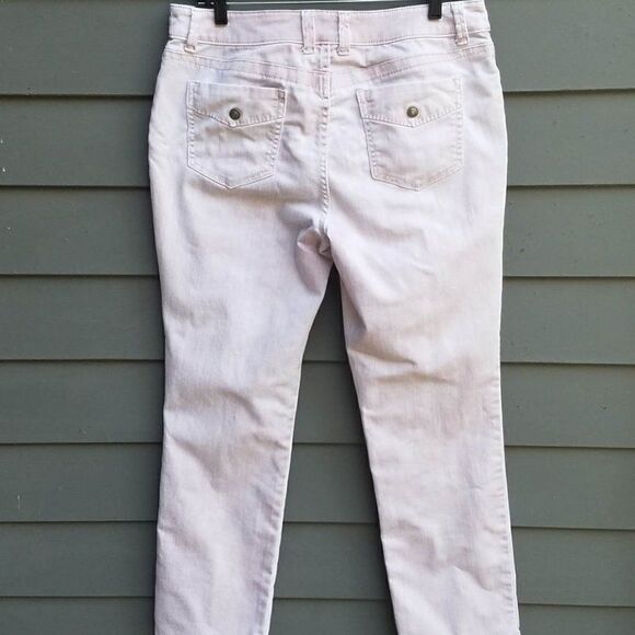 Chicos Platinum Denim Pinkish Wash Chicos size 1 - Picture 9 of 11